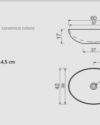 lavabo d'appoggio COMPAB