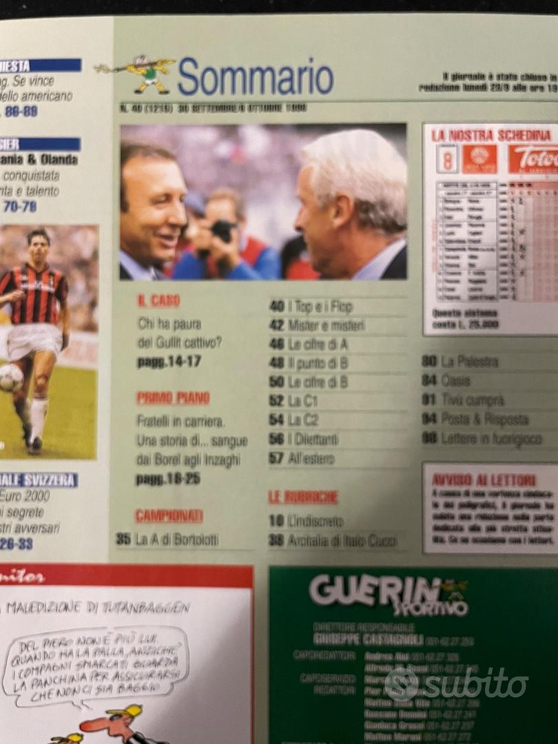 Guerin Sportivo Maggio 1998 - Italia - Magazine Foot Vintage
