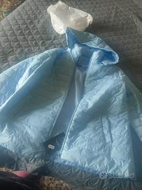 giacca leggera donna azzurra 