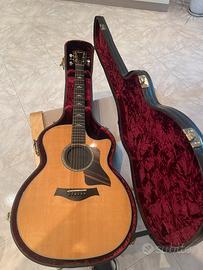 Chitarra acustica taylor 614  ce