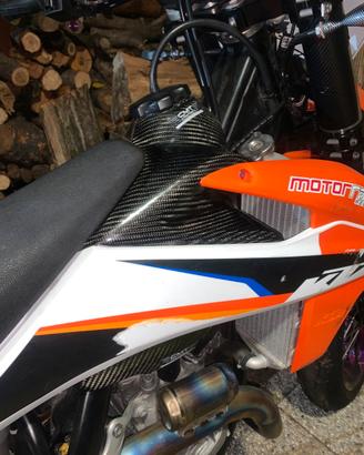 Copri sembatoio in carbonio ktm sx/sxf 2019-22