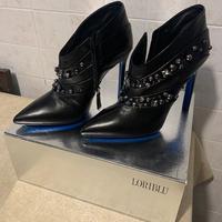 Tronchetto Loriblu nero con inserti gioiello Tg 40