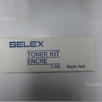 Toner ORIGINALE SELEX T-110 Black Noir