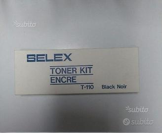 Toner ORIGINALE SELEX T-110 Black Noir