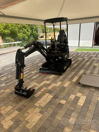 Miniescavatore kubota 18 quintali