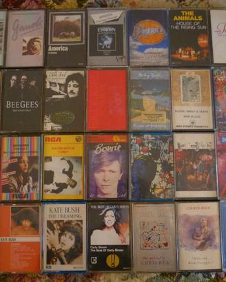Musicassette Originali Vintage Pop-Rock, Lista