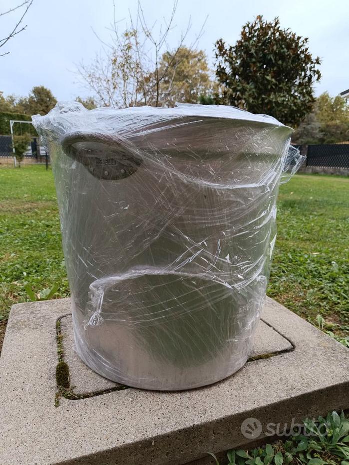 Pentola Caldaia Pomodoro In Alluminio Calderone Per Bollitura e Conserve