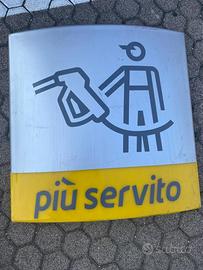 Insegna originale distributore carburante