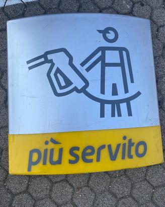 Insegna originale distributore carburante