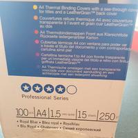 Lotto copertine A4 GBC per rilegatrice termica