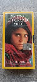 videocassetta National geographic i grandi fotogra