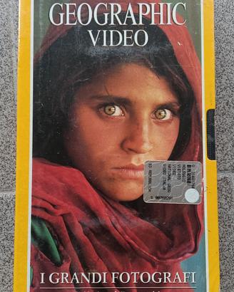 videocassetta National geographic i grandi fotogra