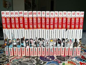 Manga Fire Force volumi 1 a 20
