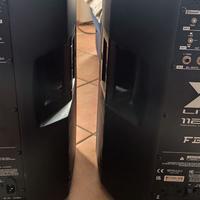 2 casse attive dj fbt xlite 112a 1500watt