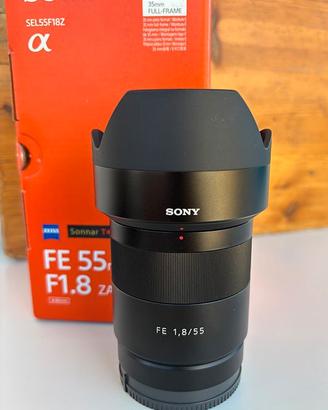 Sony Zeiss Sonnar FE 55mm F1.8 ZA