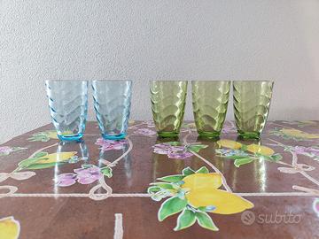 Bicchieri colorati 