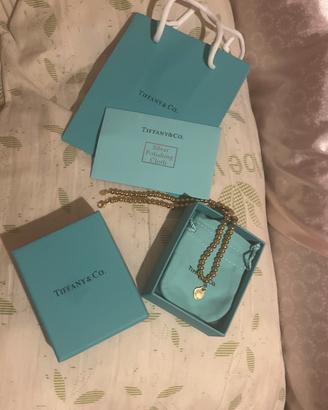 Collana tiffany dorata