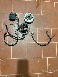 statore bobbina e volano scarabeo prima serie