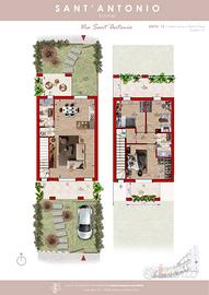 Sinnai| Villa 13,doppio ingresso+70 mq di giardino