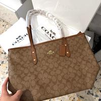 Borsa Coach City Tote Medium Brown