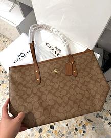 Borsa Coach City Tote Medium Brown