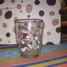 Bicchiere nutella looney tunes bugs taz