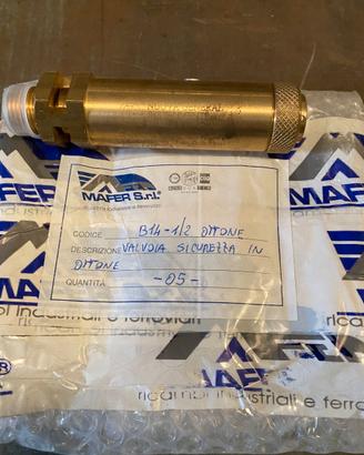 Valvola sicurezza B14 1/2 0.5 bar