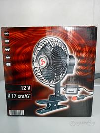 Ventilatore portatile oscillante per auto ecc..