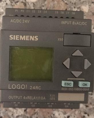 PLC Siemens Logo! 24RC (-0BA6)