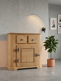 Credenza in abete arte povera