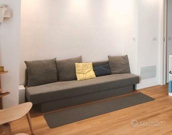 Divano letto matrimoniale IKEA con contenitore 