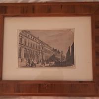 Quadro antico tecnica incisione