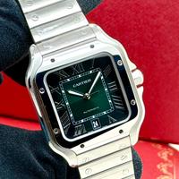 Cartier Santos Large Green Nuovo