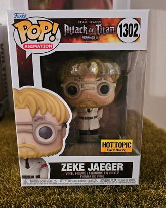 Funko Pop! Attack On Titan Zeke Jaeger HOTTOPIC 
