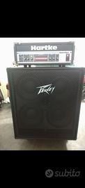  Amplificatore Hartke Peavey per basso 350W