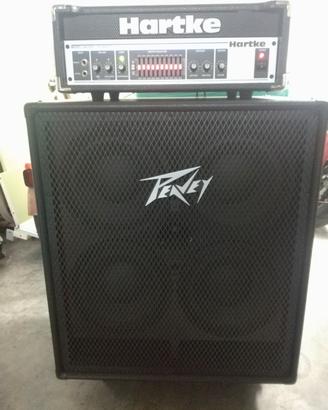  Amplificatore Hartke Peavey per basso 350W