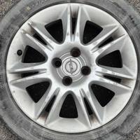 4 cerchi in lega (2+2), Opel Corsa D