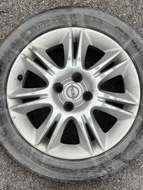 4 cerchi in lega (2+2), Opel Corsa D