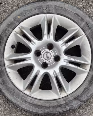 4 cerchi in lega (2+2), Opel Corsa D