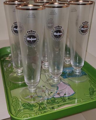 N°12 boccali birra Warsteiner da 0,3 litri