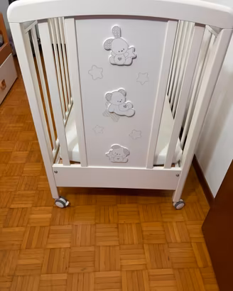 Lettino culla Italbaby bianco