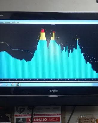 Analizzatore spettro audio rec. studio
