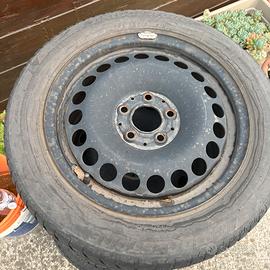 Gomme invernali e cerchi in ferro 205/55/r16