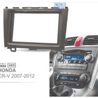 CORNICE NERA PER AUTORADIO 2-DIN PER HONDA CR-V 07