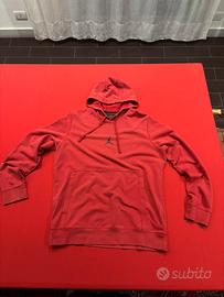 Felpa con cappuccio Jordan rossa con logo Jumpman