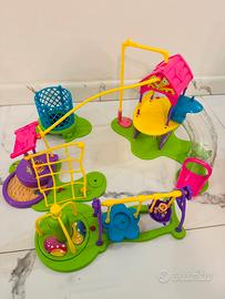 Pinypon bambole caravan e parco giochi