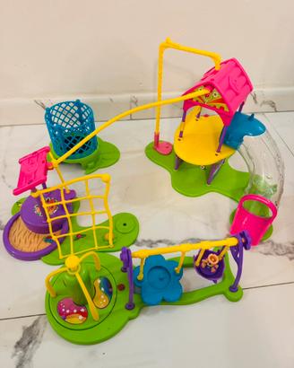 Pinypon bambole caravan e parco giochi