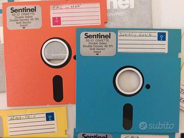 Giochi PC vintage vari floppy 5 1/4 Sentinel