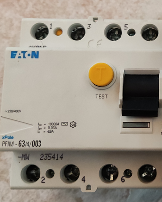 Interruttore differenziale Eaton