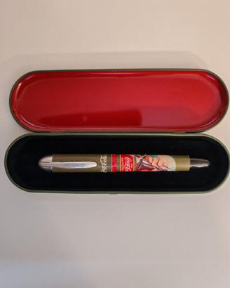 Penna stilografica coca cola
